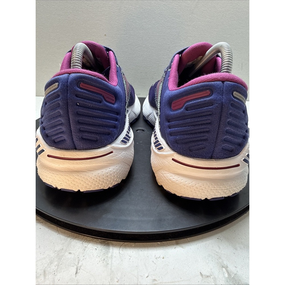 Brooks Adrenaline GTS 22 Women's Size 9.5 Purple Pink Mint Running Shoes 120353 - Picture 6 of 15